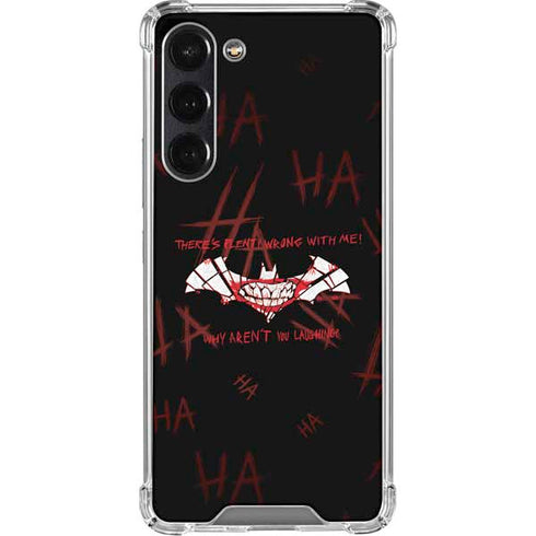 DC Comics The Joker Plenty Wrong With Me Galaxy S24 FE Clear Case